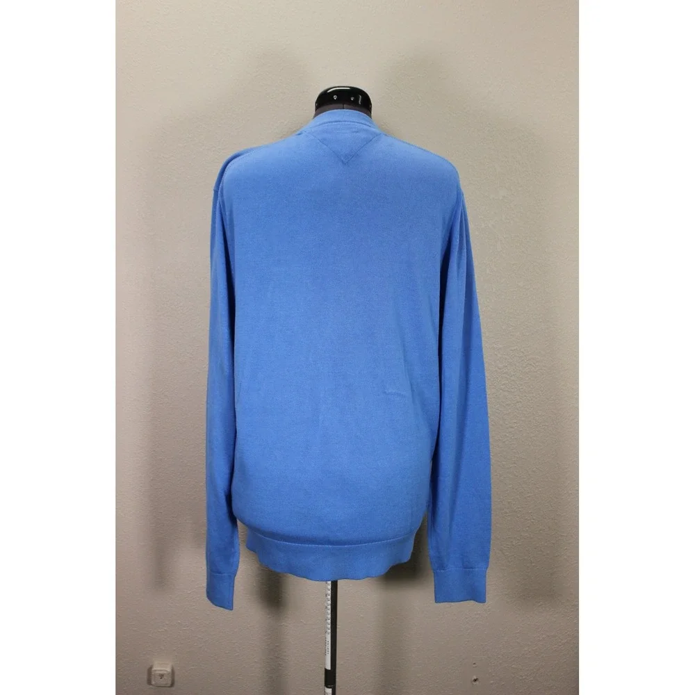 Tommy Hilfiger Sweater‎ Men's XXL Crew Neck Lightweight Knit Pullover FLAW